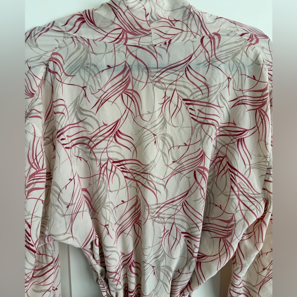 Mary Jo Bruno 100% Silk Robe Small - Picture 7 of 8